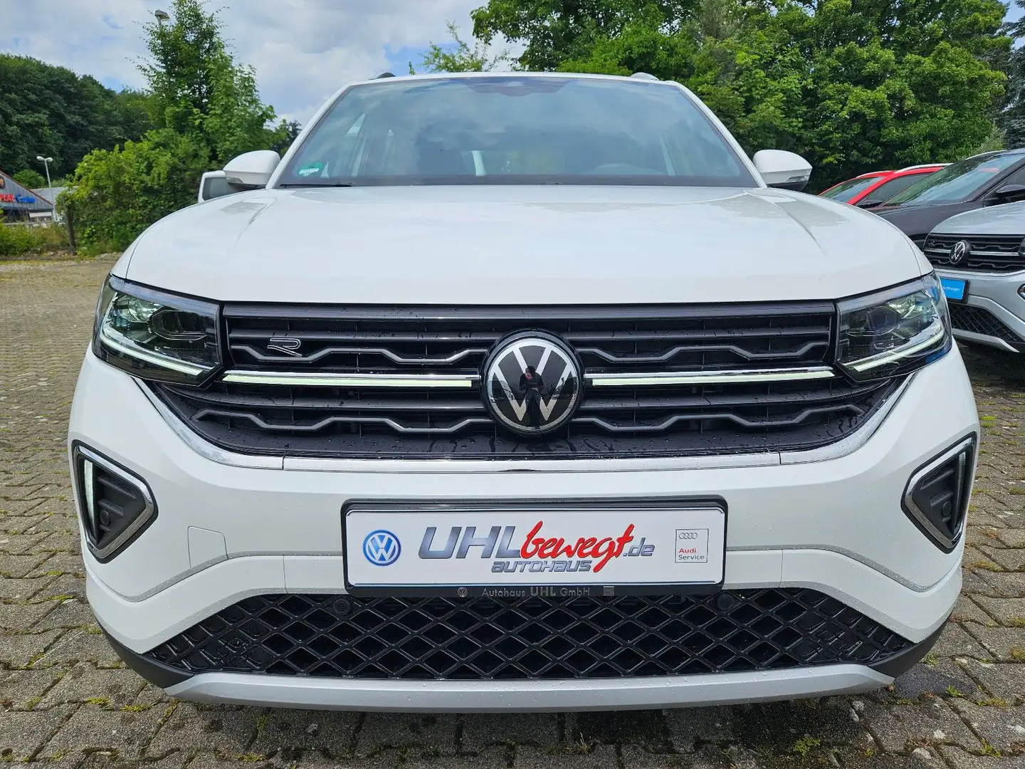 Volkswagen T-Cross R-Line LED Discover Pro Beats Sound Navi Bianco - 1