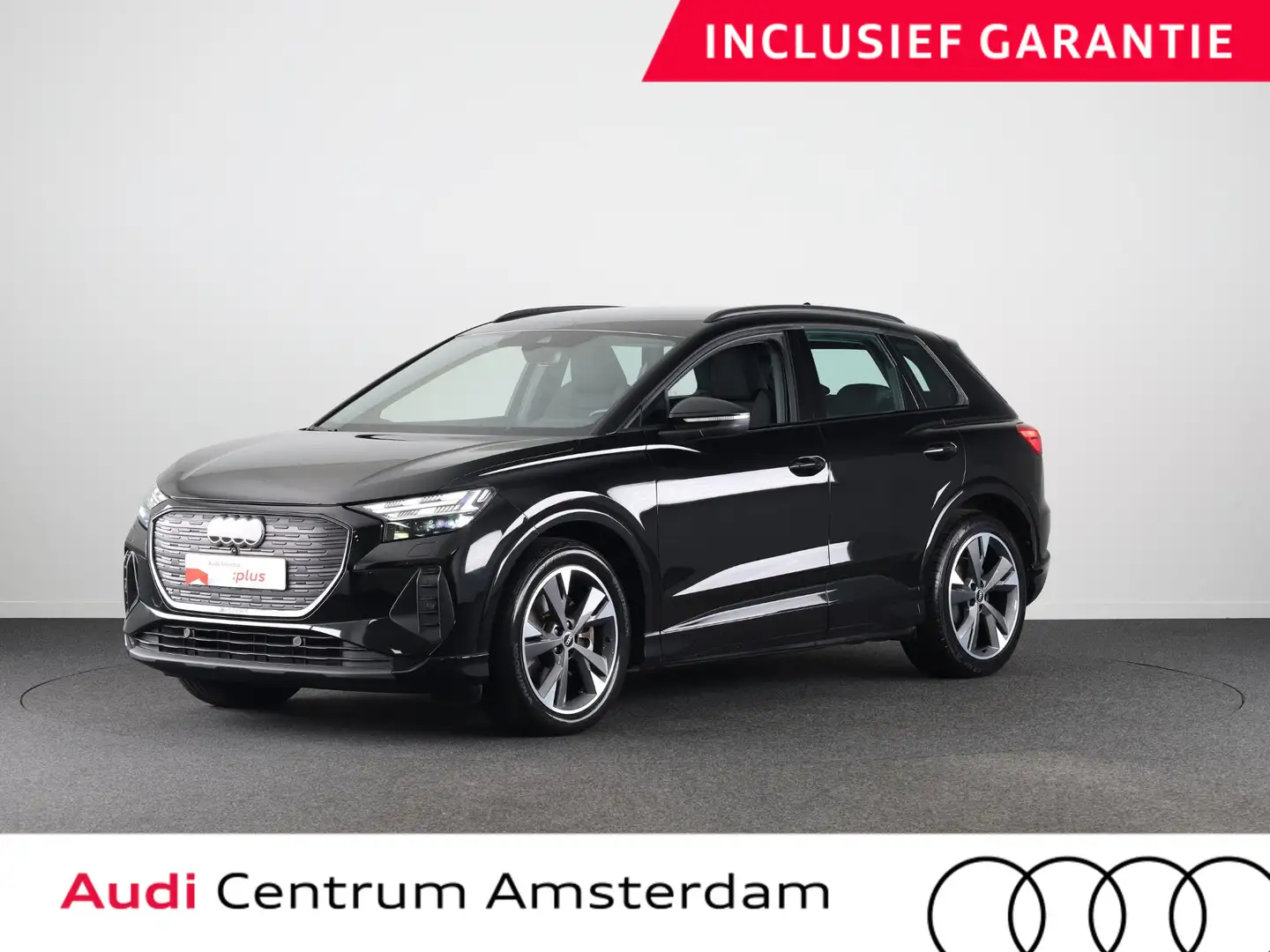 Audi Q4 e-tron 40 Launch edition Advanced 77 kWh 204pk | SoH 93% Zwart - 1