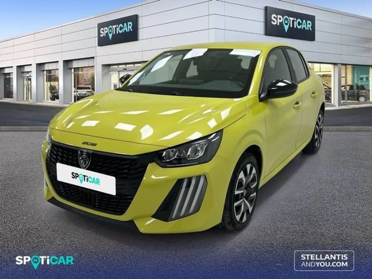 Peugeot 208 1.2 Hybrid Style e-DCS6 110 Amarillo - 1