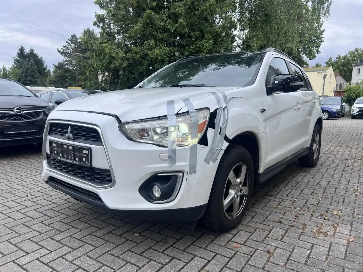 Mitsubishi ASX Instyle 4WD Kam Automatik Leder Pano 4x4 Blanco - 2