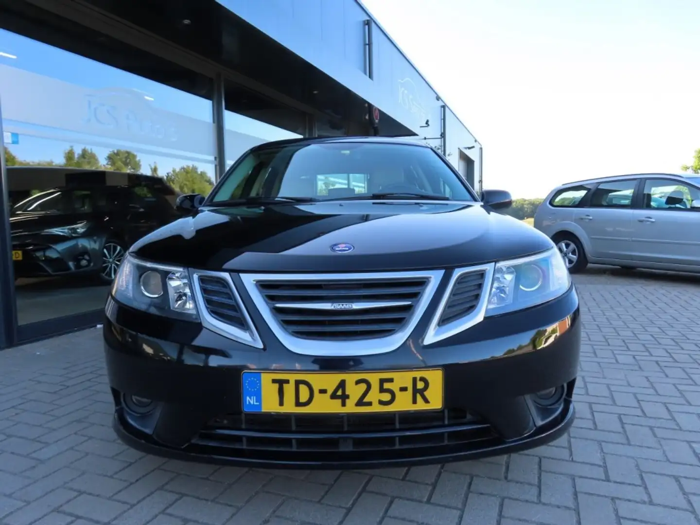 Saab 9-3 1.8T Linear Ecc Cruise Half Leder Trekhaak 2009 Zwart - 2