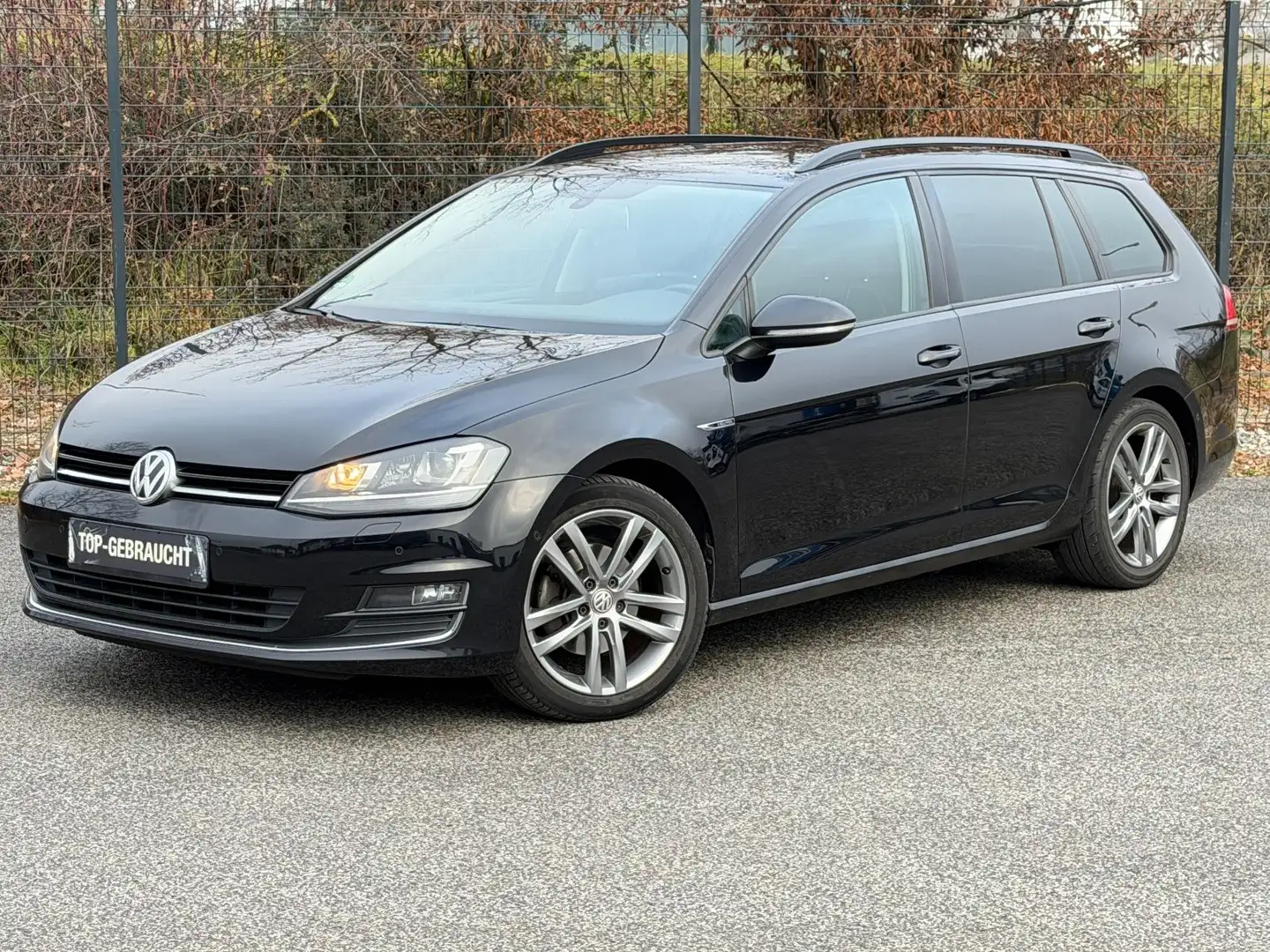 Volkswagen Golf VII Variant Lounge/1-Hand Schwarz - 2