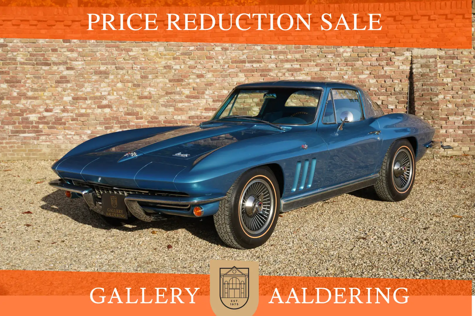 Corvette Stingray C2 PRICE REDUCTION! Blue on Blue - "Nassau Blue Me Bleu - 1