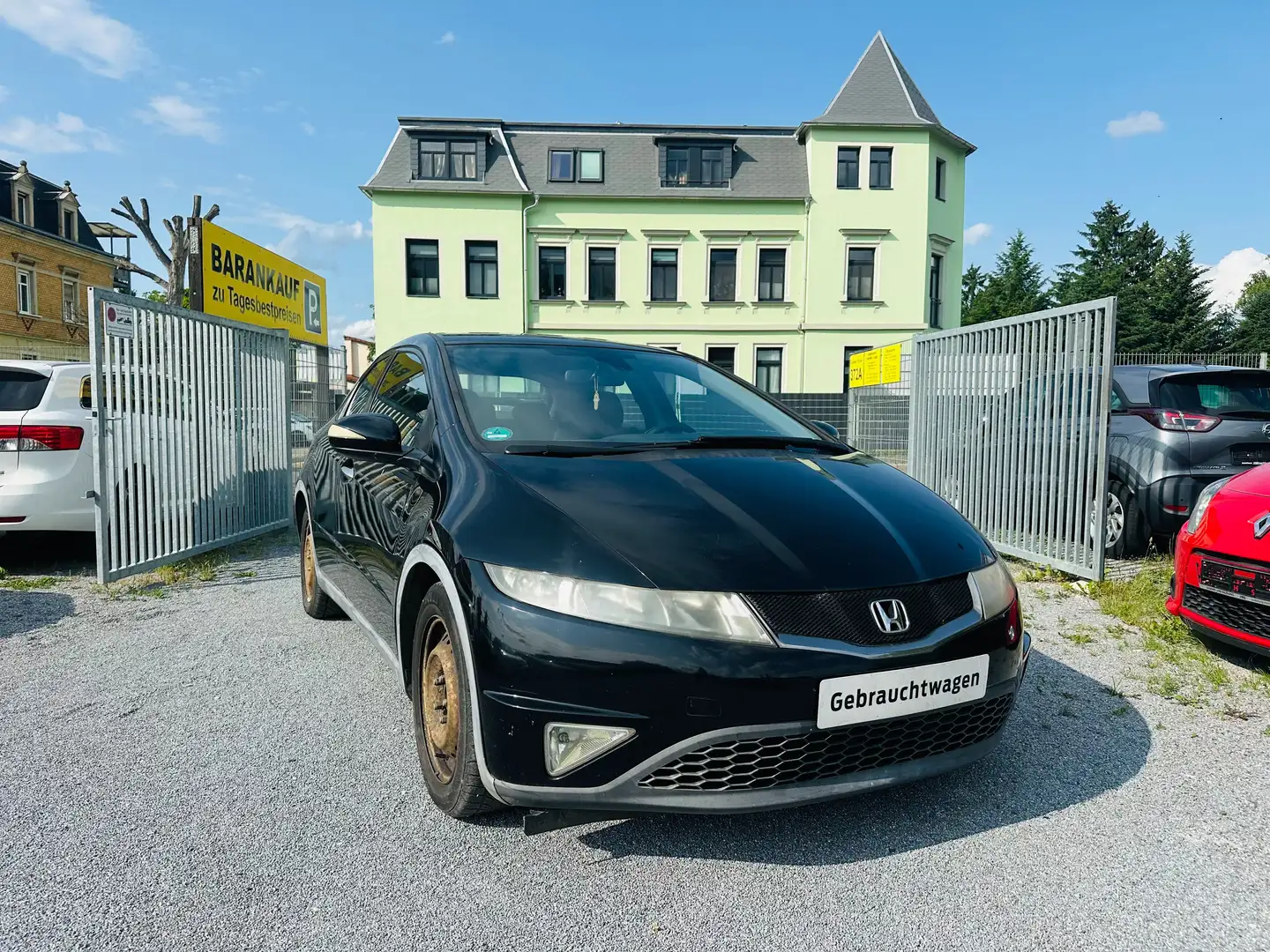 Honda Civic 1.8 Sport KLIMAAUTOMATIK EURO 4 Negro - 1