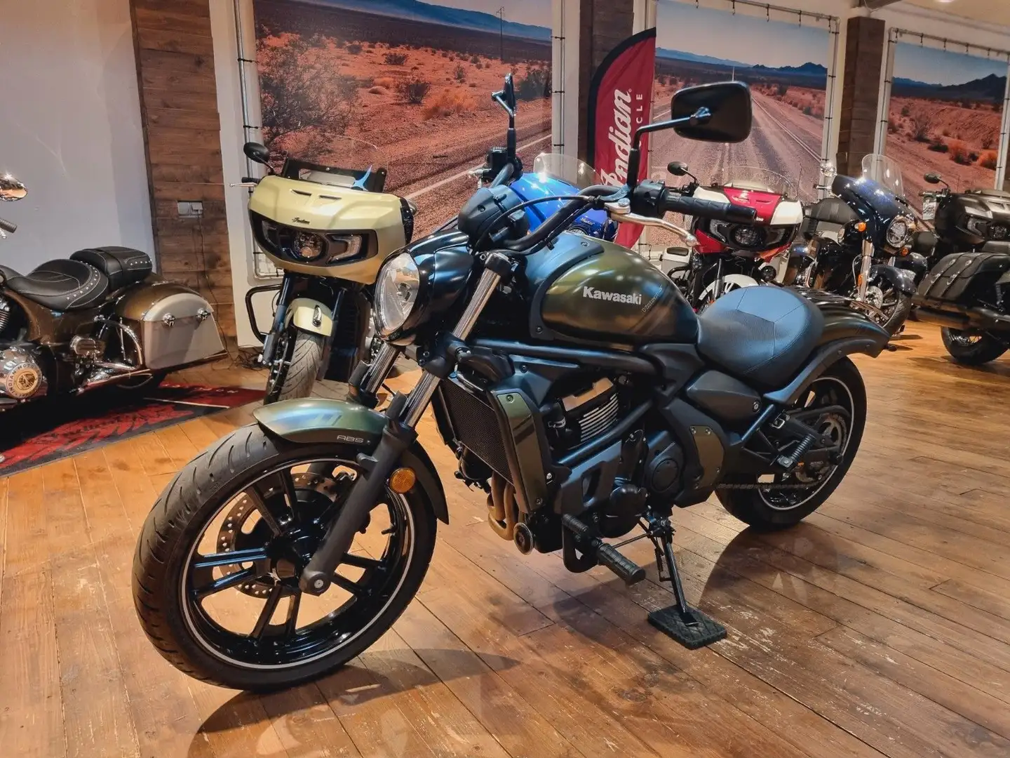 Kawasaki Vulcan S Top & Extras" 100 Jahre  (250/4,99 %) Verde - 2