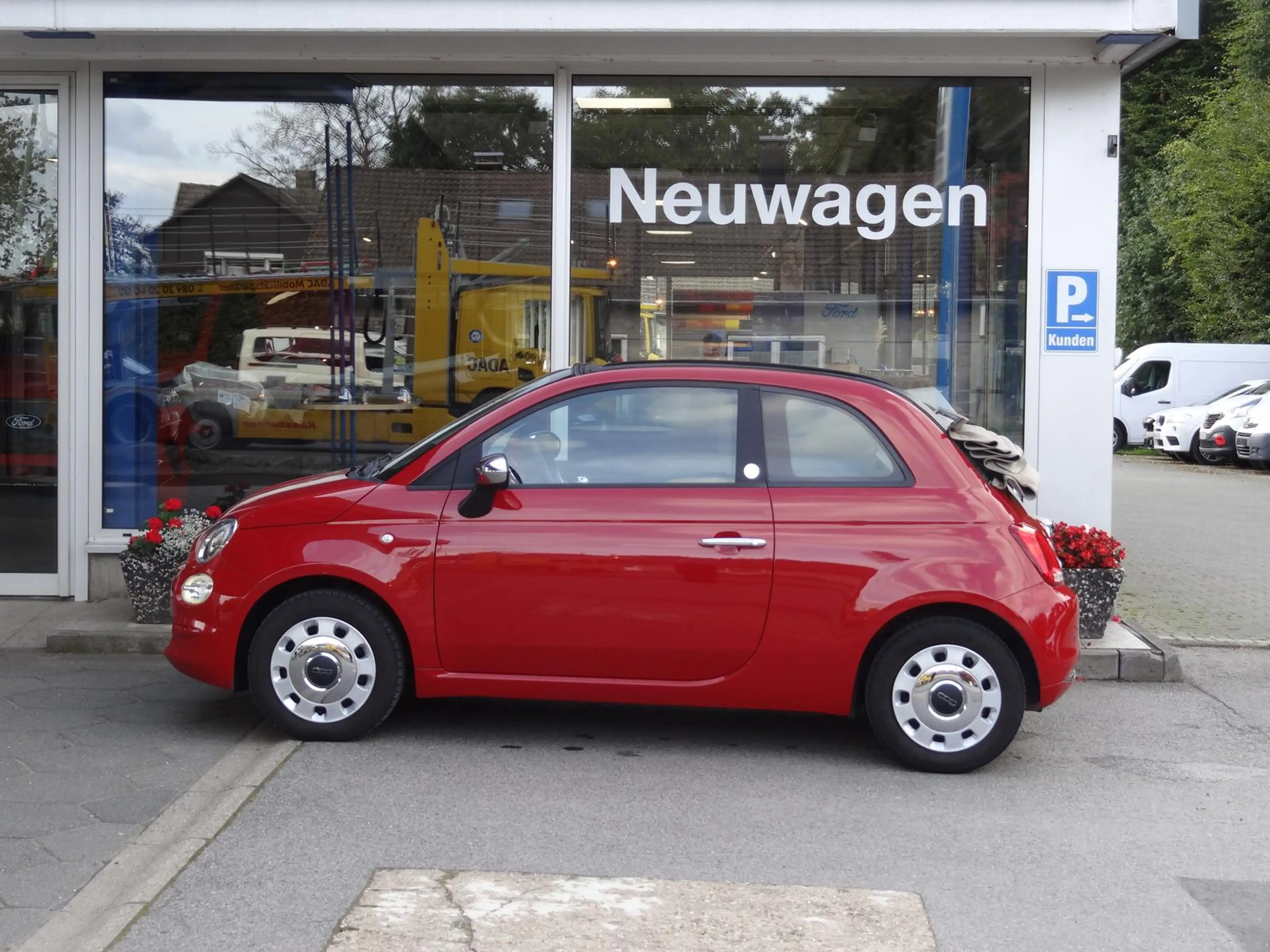 Fiat 500C 1.25 Cabrio Mirror PDC ALU UConnect Klima — photo 5