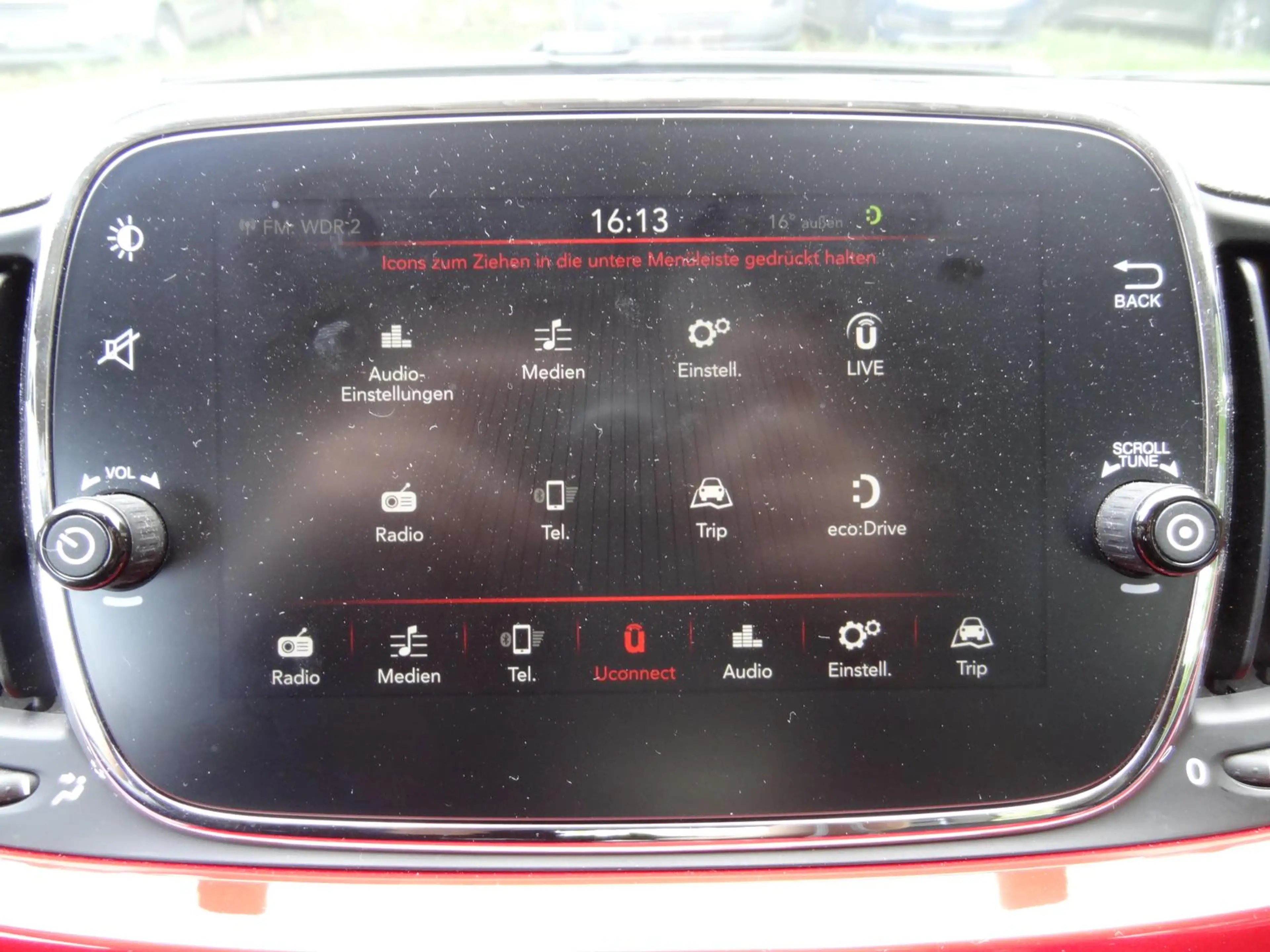 Fiat 500C 1.25 Cabrio Mirror PDC ALU UConnect Klima — photo 14