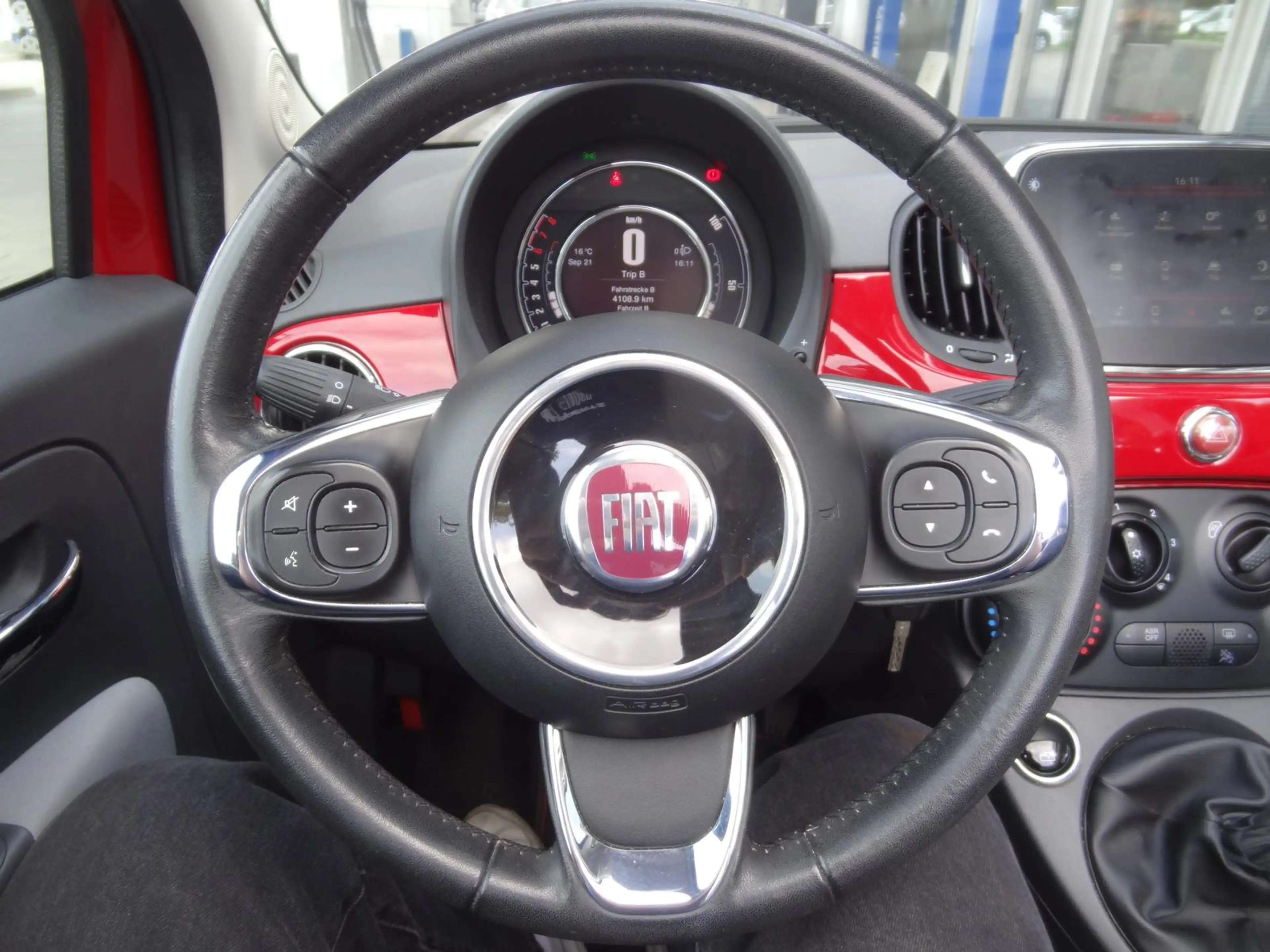 Fiat 500C 1.25 Cabrio Mirror PDC ALU UConnect Klima — photo 10