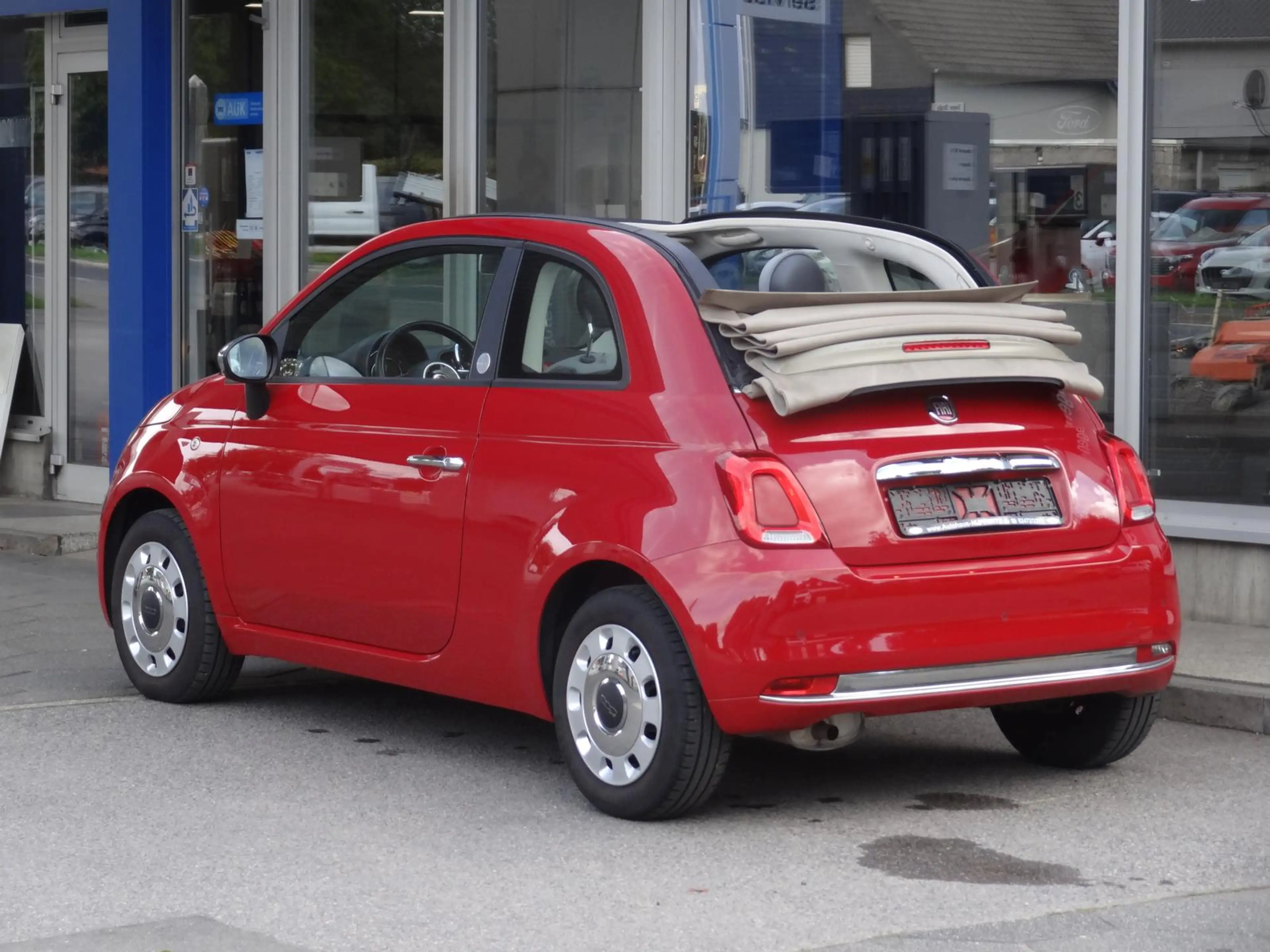 Fiat 500C 1.25 Cabrio Mirror PDC ALU UConnect Klima — photo 6