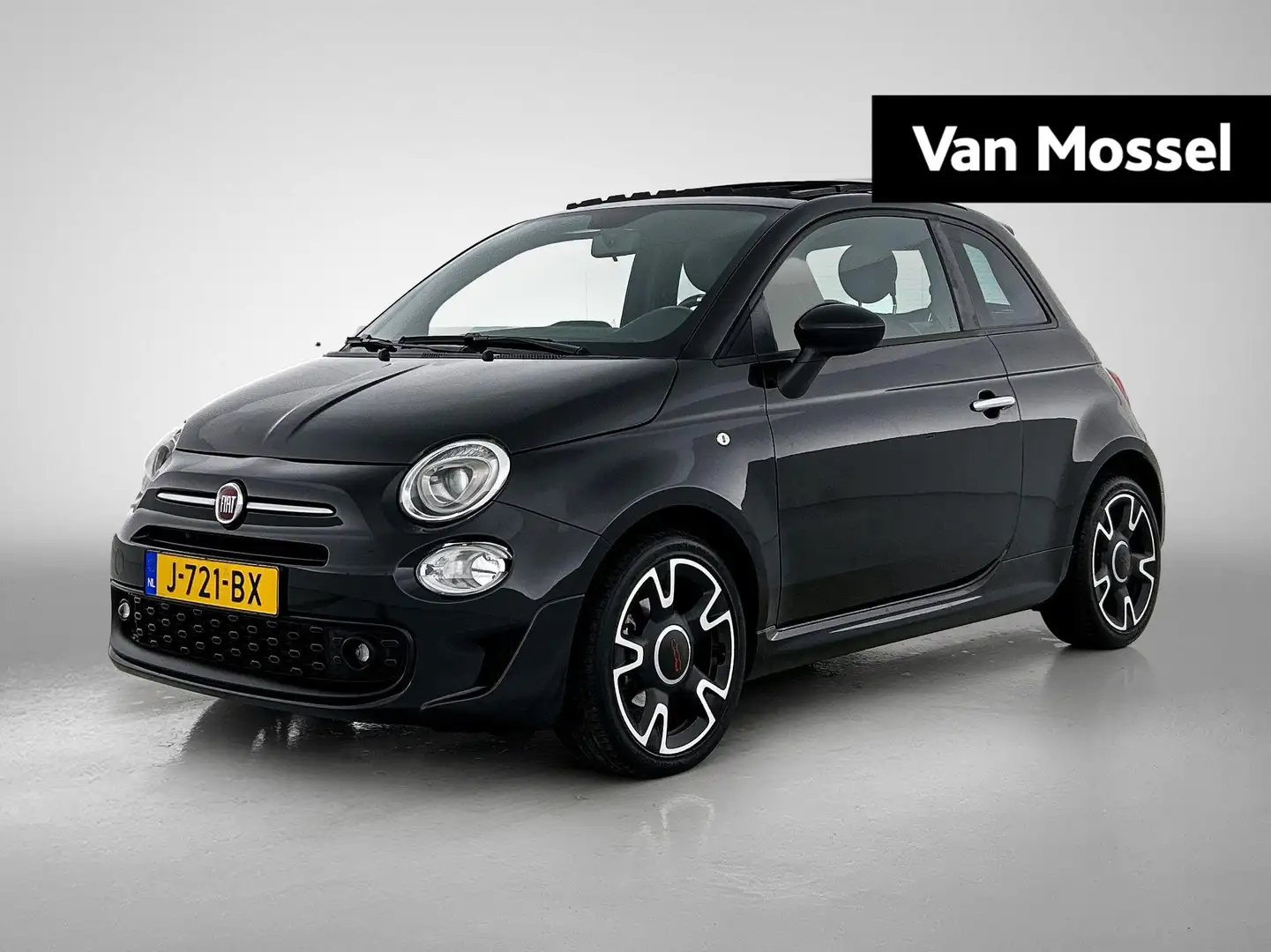 Fiat 500 1.0 Hybrid Rockstar | Panoramadak | Apple Carplay/ Zwart - 1