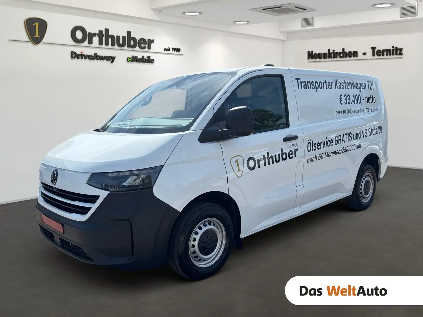 Volkswagen T7 Transporter VW Transporter T7 Kastenwagen TDI Weiß - 1