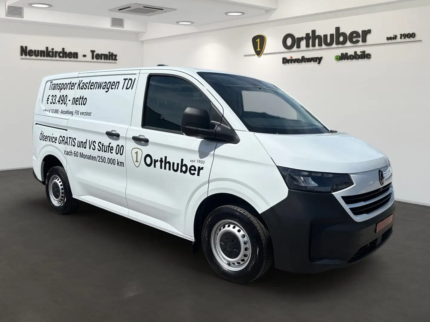 Volkswagen T7 Transporter VW Transporter T7 Kastenwagen TDI Weiß - 2