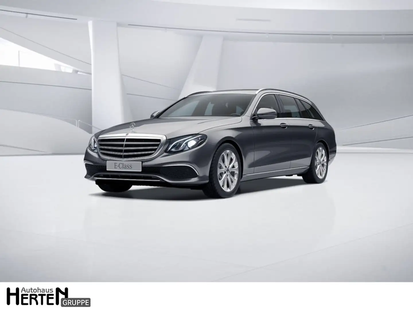 Mercedes-Benz E 400 d 4M T-Modell AVANTGARDE+LED+KAMERA+AHK Grau - 1