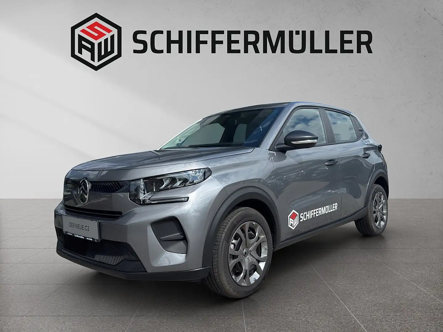 Citroen C3 PureTech 100 S&S 6-Gang-Manuell You Gris - 1