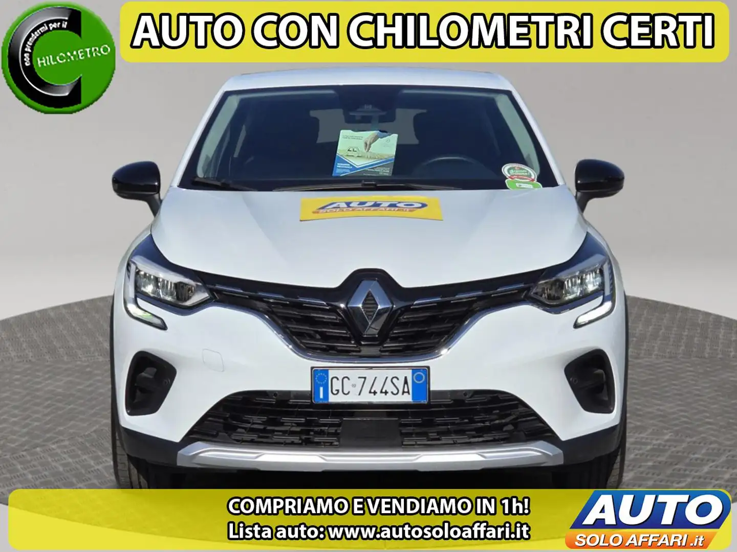 Renault Captur Blue dCi 40.000KM EURO6D NEOPATENTATI/NAVI/CAMERA Bianco - 1