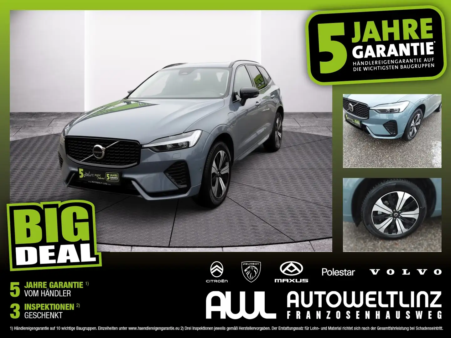 Volvo XC60 T6 PHEV AWD Plus Dark Grau - 1