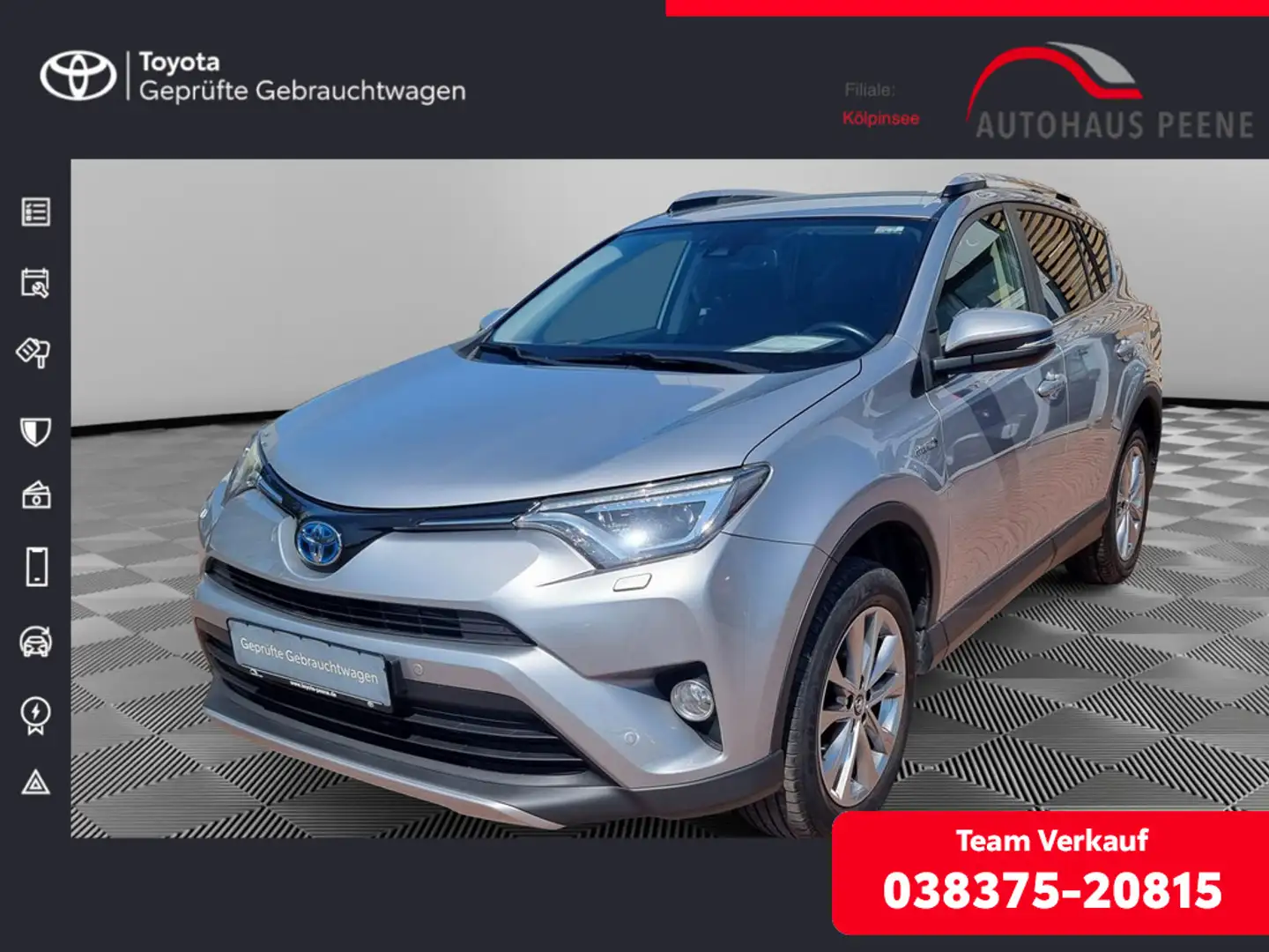 Toyota RAV 4 Silber - 1