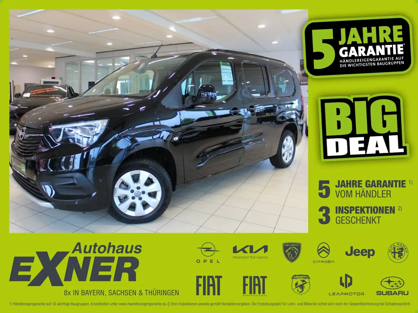 Opel Combo Life -e ULTIMATE XL LED+SHZ+Winterp.+Kam. Negru - 1