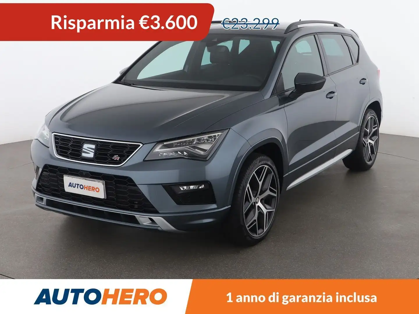 SEAT Ateca 2.0 TSI FR DSG 4Drive Gris - 1