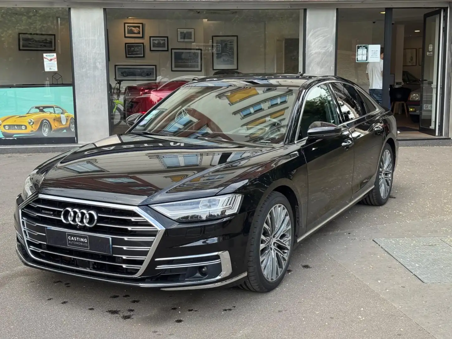 Audi A8 Quattro 3.0 V6 55 TFSI - 340 - BVA Tiptronic 2018 BERLINE . PHASE 1 Noir - 1