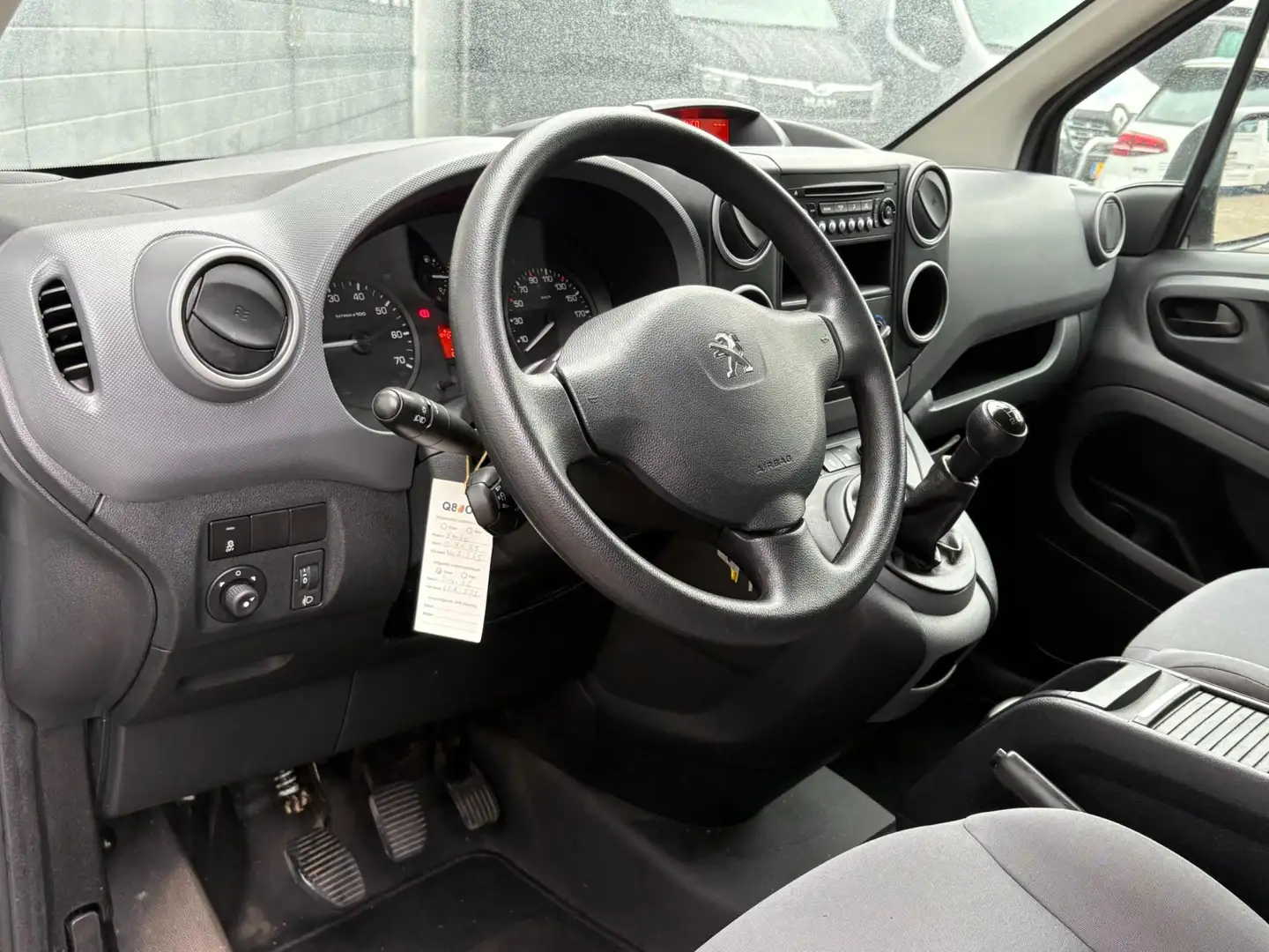 Peugeot Partner 120 1.6HDi 90pk Airco Cruise MARGE Blanc - 2
