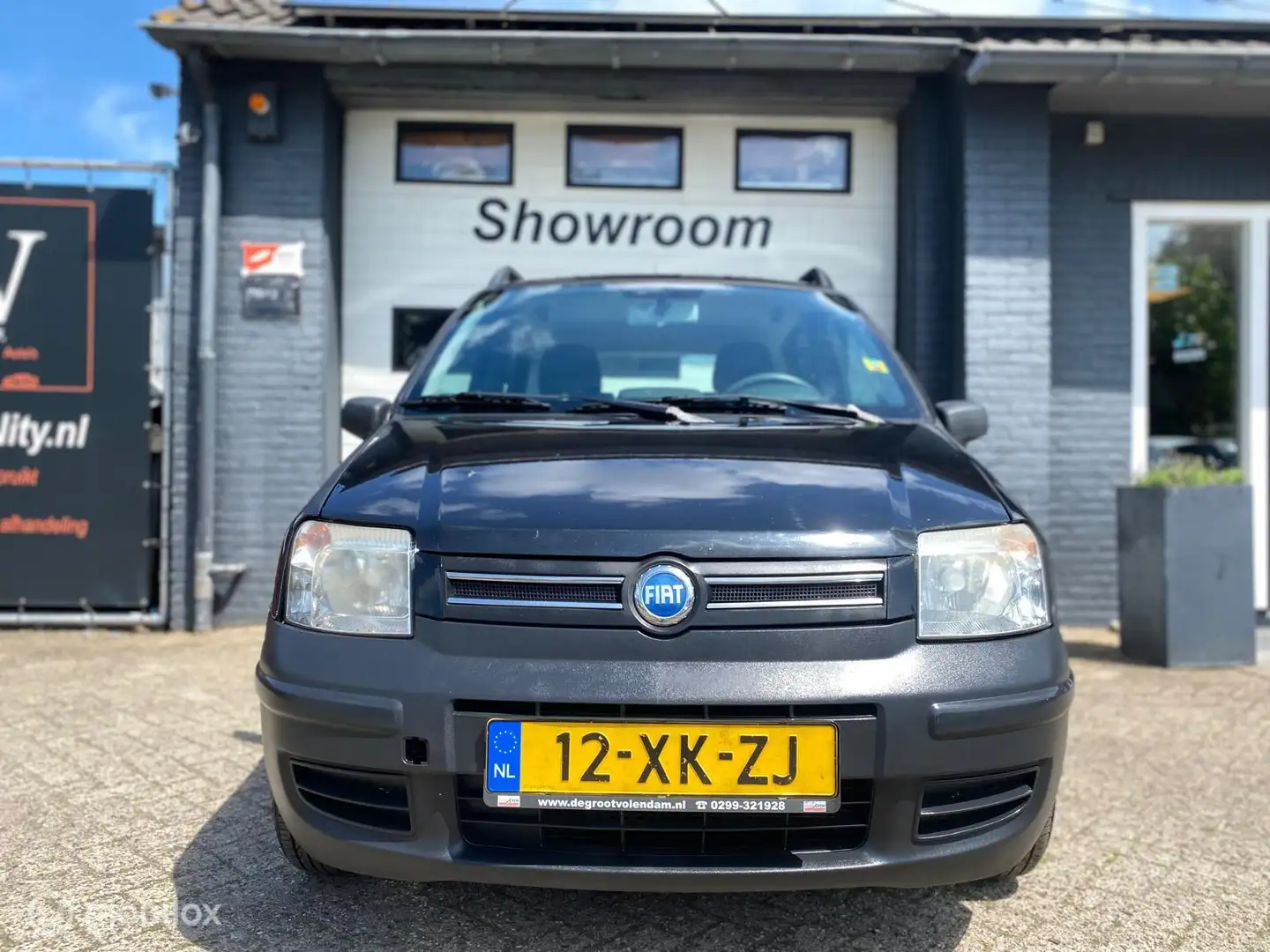 Fiat Panda 1.2 Dynamic met airco en nieuwe APK! Zwart - 2