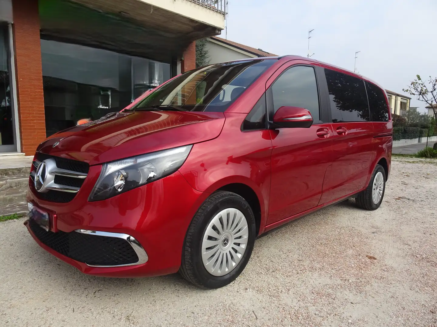 Mercedes-Benz V 220 TAGLIANDATA MERCEDES UFFICIALE Roşu - 1