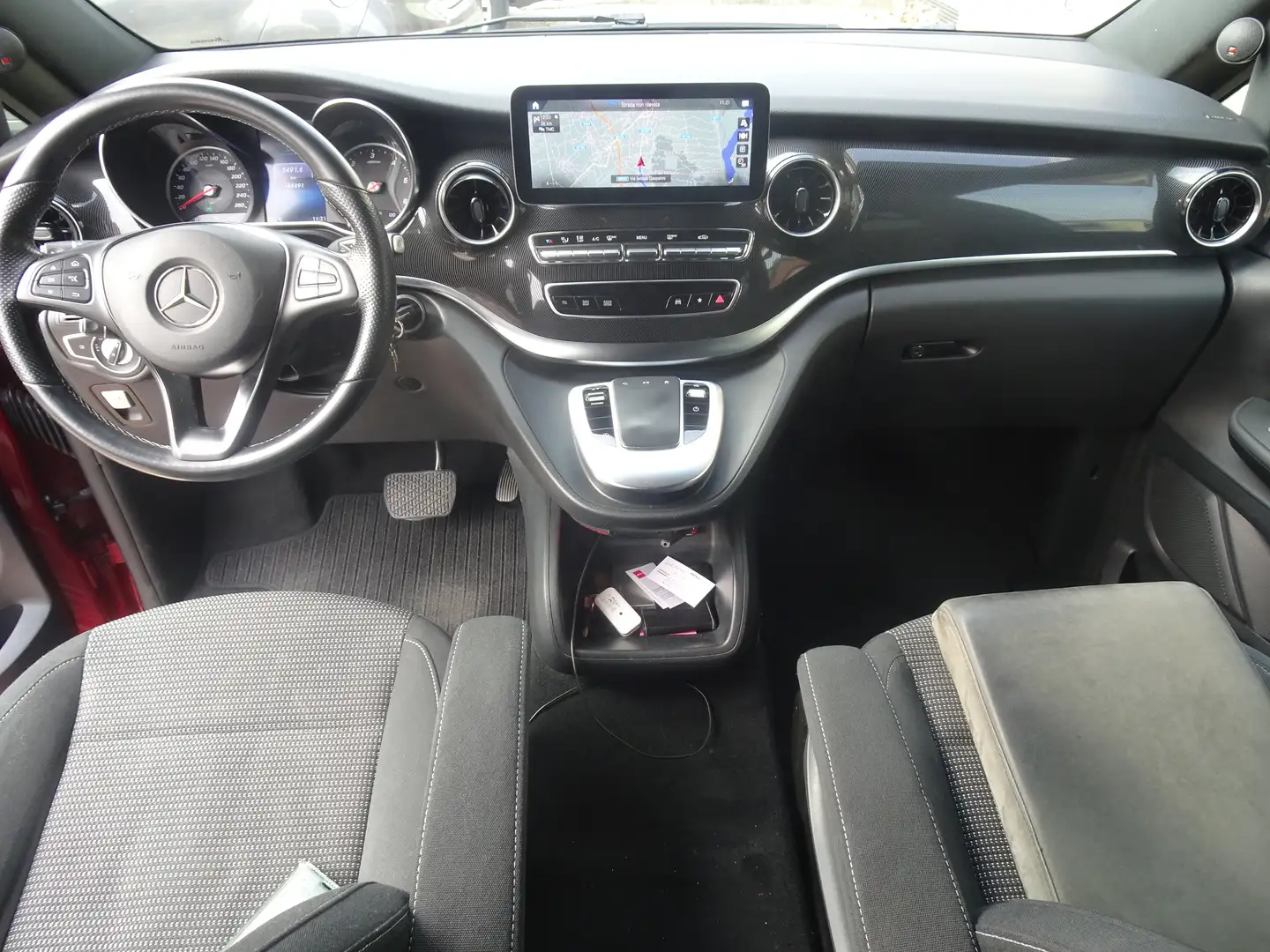 Mercedes-Benz V 220 TAGLIANDATA MERCEDES UFFICIALE Roşu - 2