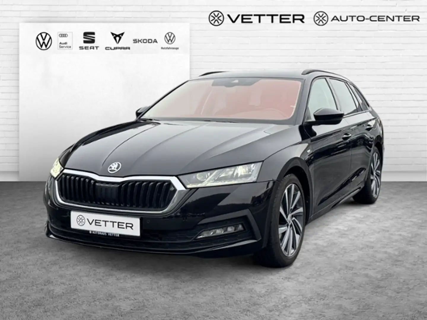 Skoda Octavia Combi Ambition 1.5 TSI KLIMA LED NAVI ALU Nero - 2