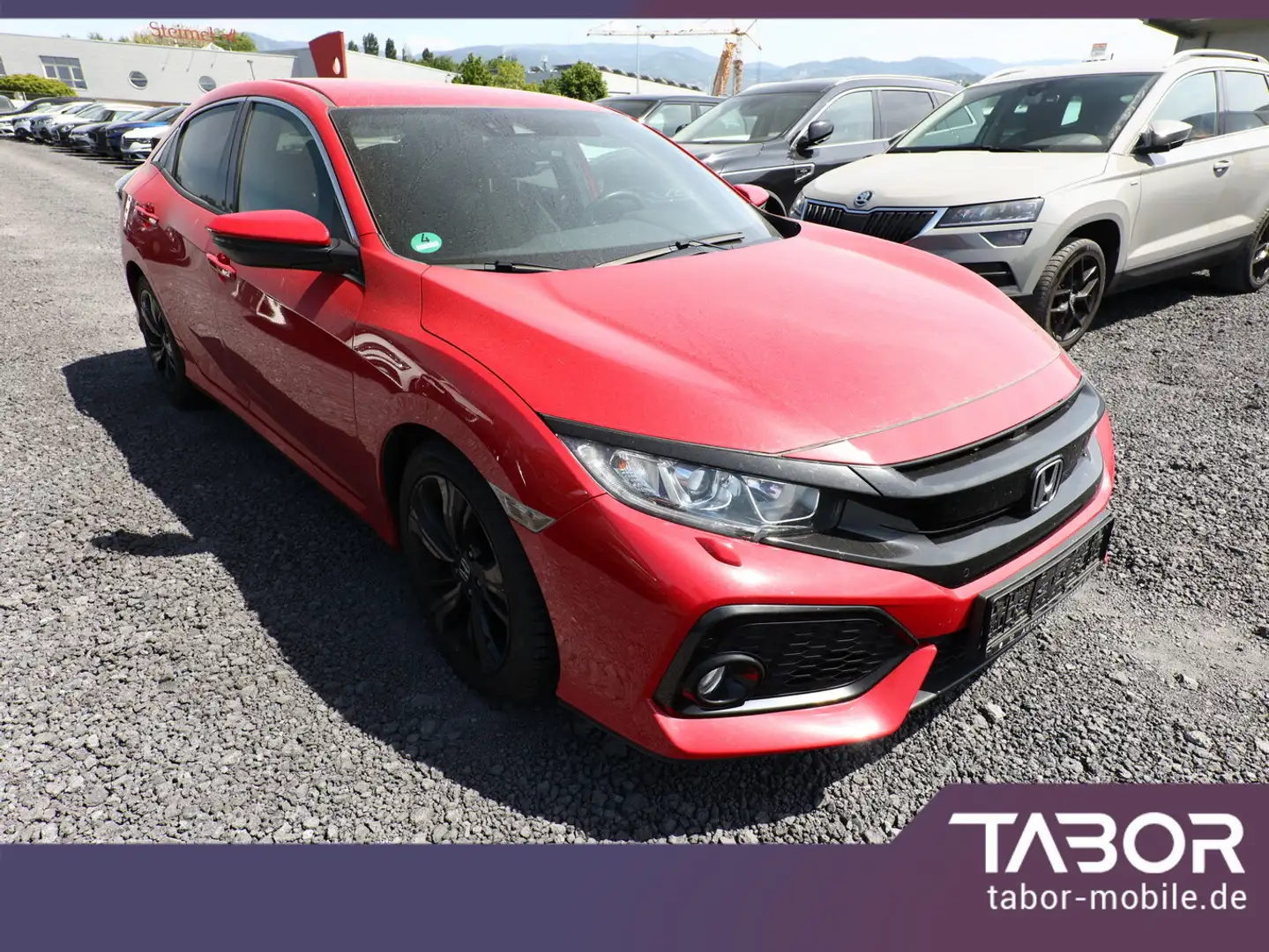 Honda Civic 1.0 VTEC TURBO 129 Elegance Nav ACC PDC Rot - 2