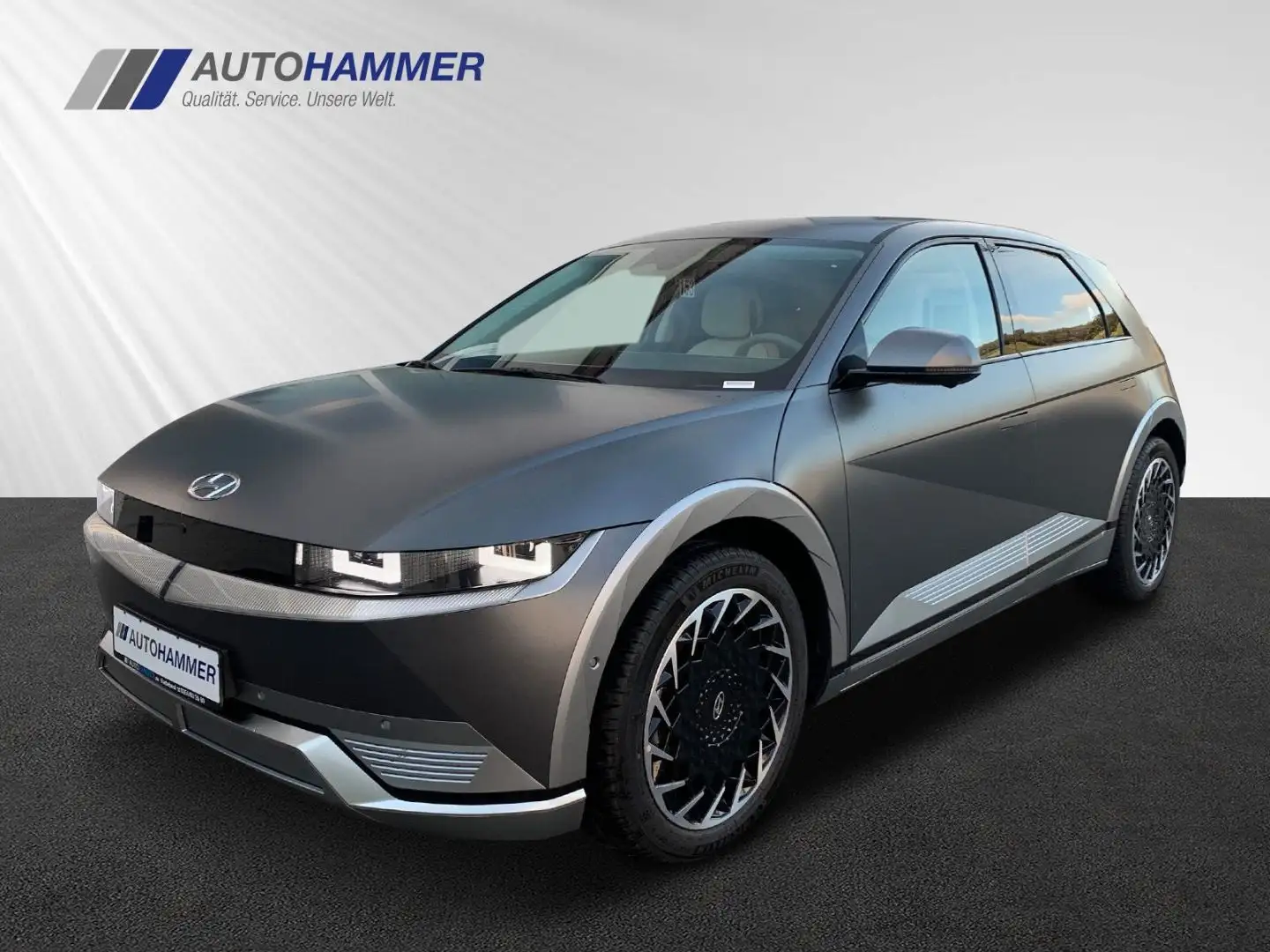Hyundai IONIQ 5 Elektro 2WD 77kWh UNIQ 20''Leder Relax P Gris - 1
