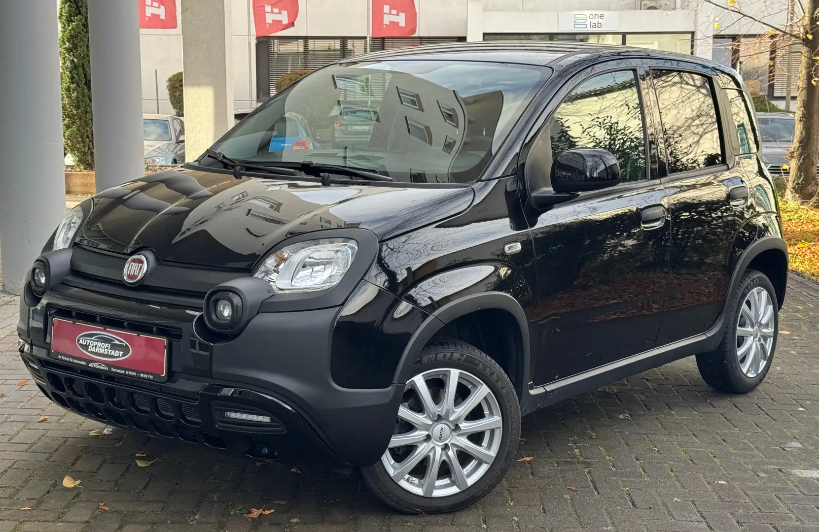 Fiat Panda TÜV AU NEU*CROSS*KLIMA*AUX Schwarz - 1