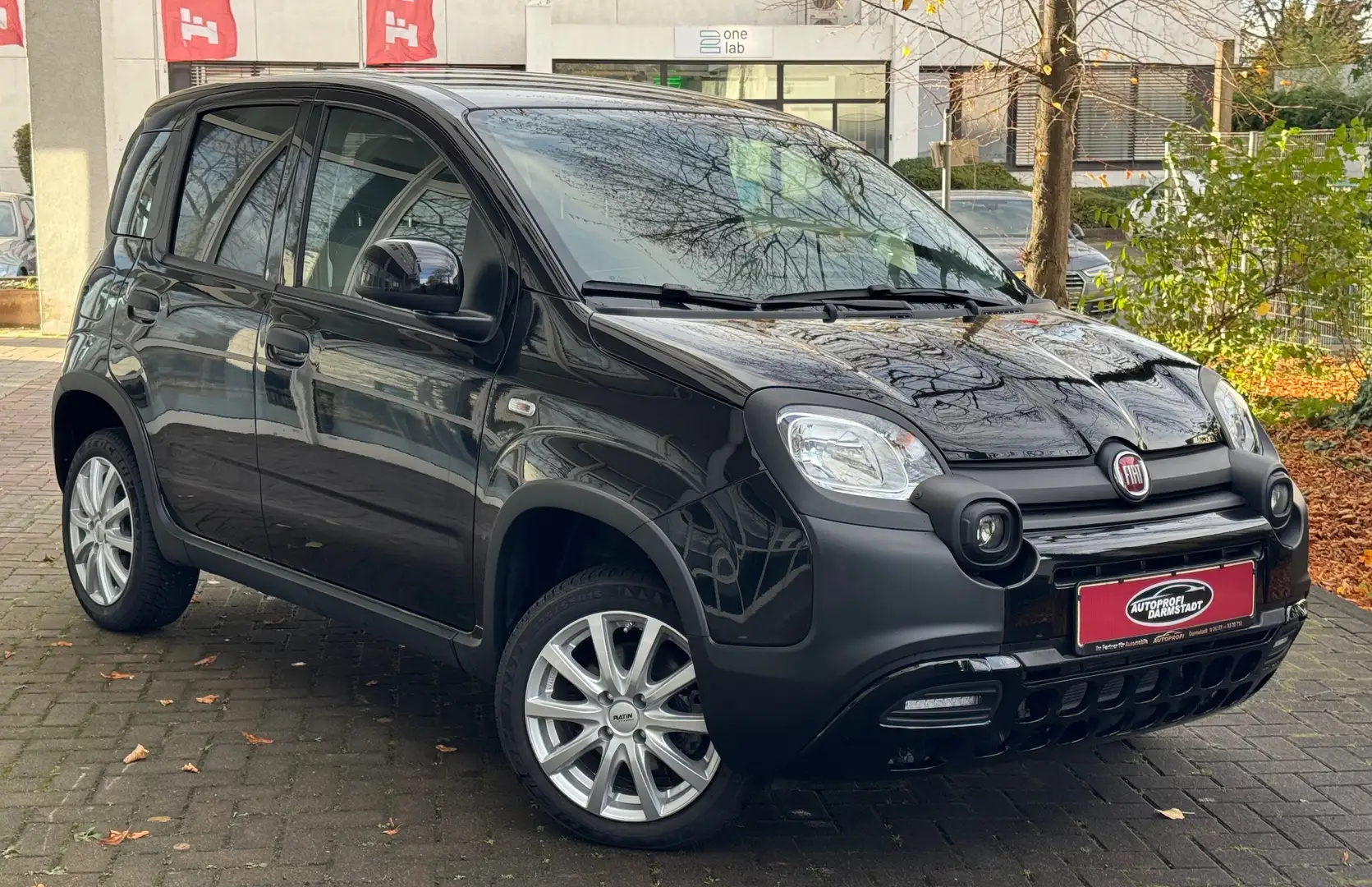 Fiat Panda TÜV AU NEU*CROSS*KLIMA*AUX Schwarz - 2