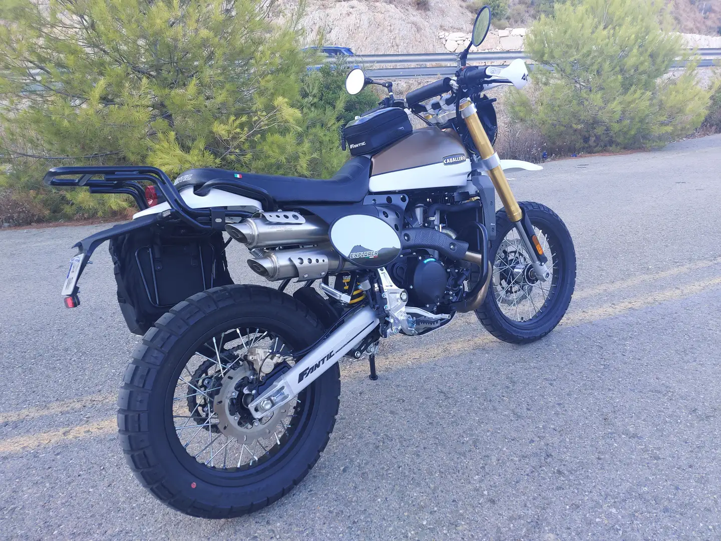 Fantic Caballero 500 Explorer Brązowy - 1