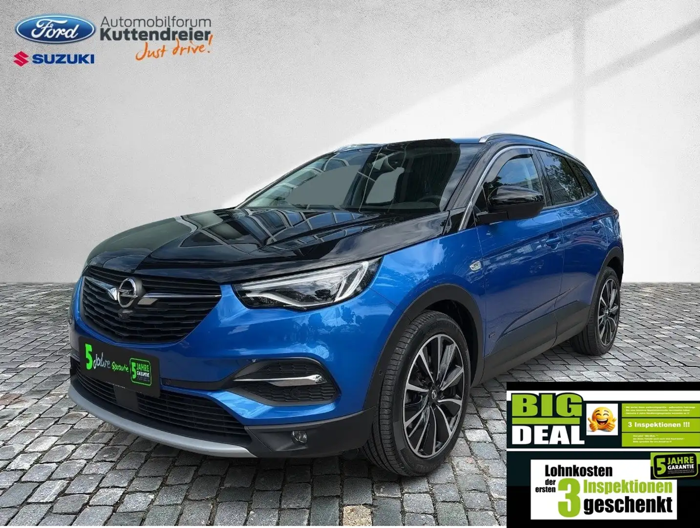 Opel Grandland Business Innovation 4 Leder Bi-LED Navi Blau - 2
