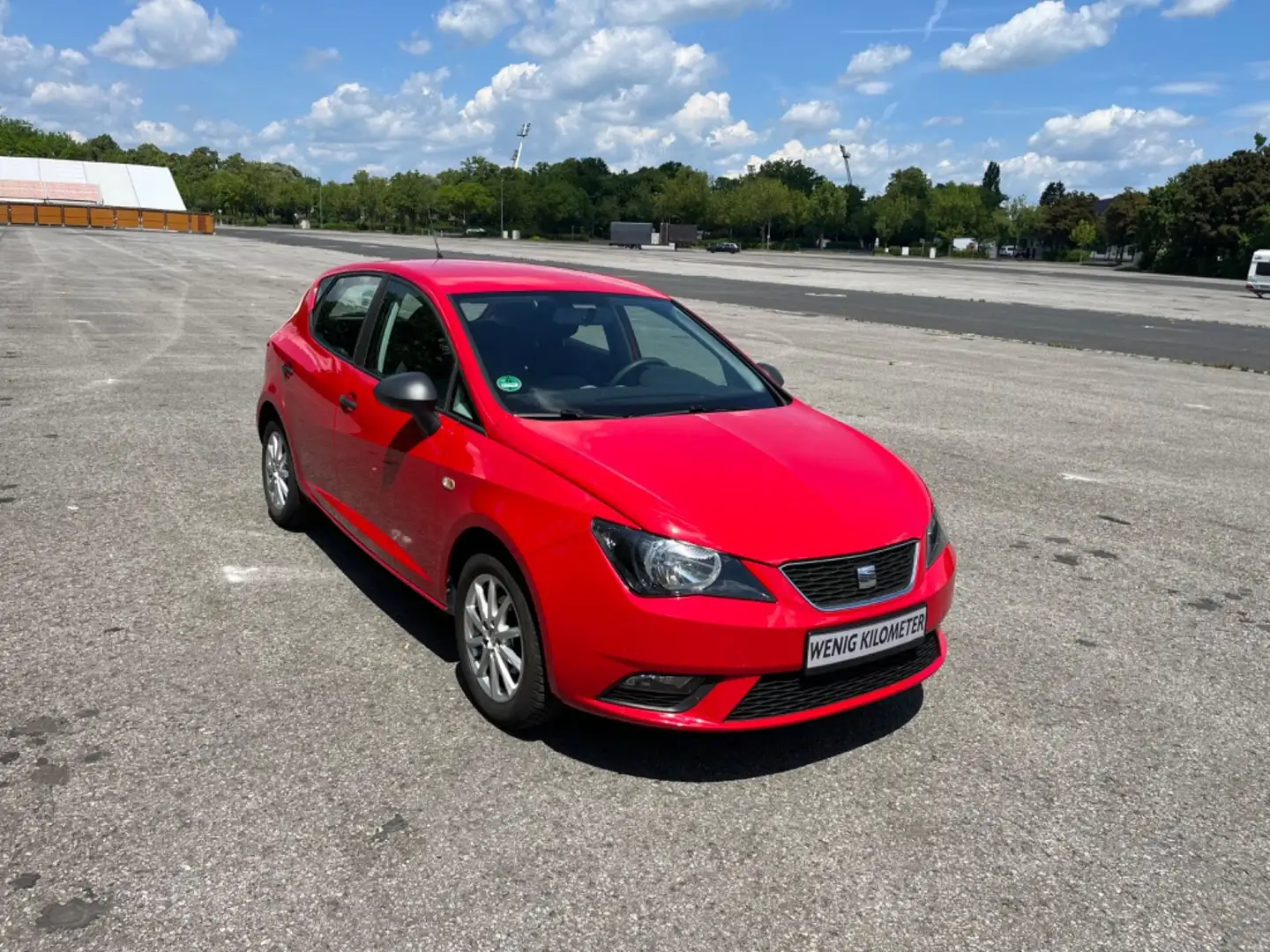 SEAT Ibiza Lim. Ref.  TÜV-AU NEU, 86.000 KM, 1.HAND Rouge - 2