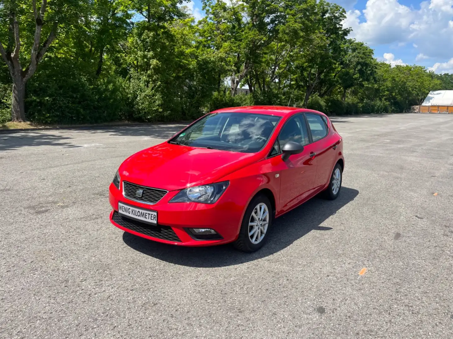 SEAT Ibiza Lim. Ref.  TÜV-AU NEU, 86.000 KM, 1.HAND Rouge - 1