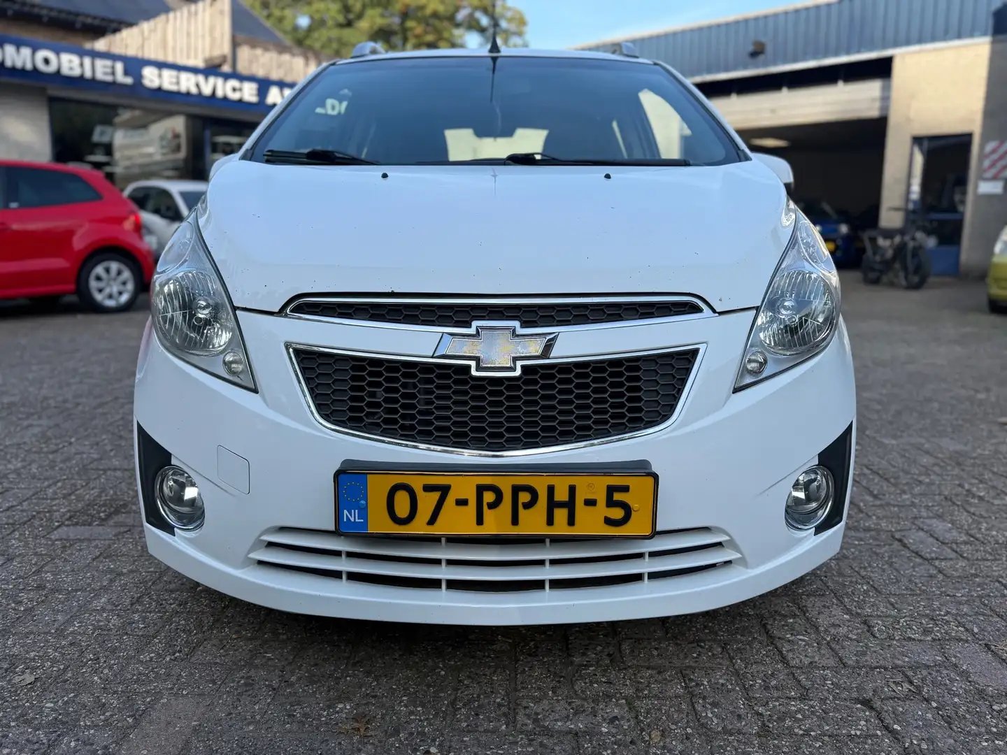 Chevrolet Spark 1.0 16V LS Bi-Fuel * LPG*AIRCO*APK*ELEKT.RAMEN*STU Weiß - 2
