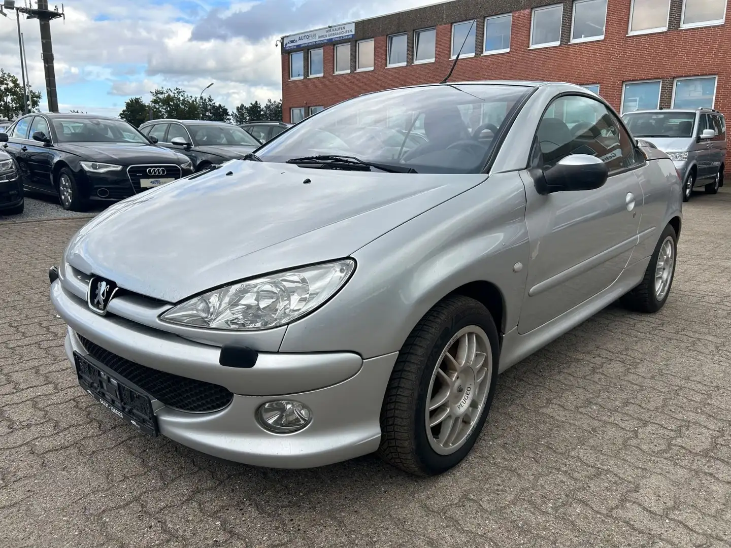Peugeot 206 Cabriolet CC Platinum Silber - 1