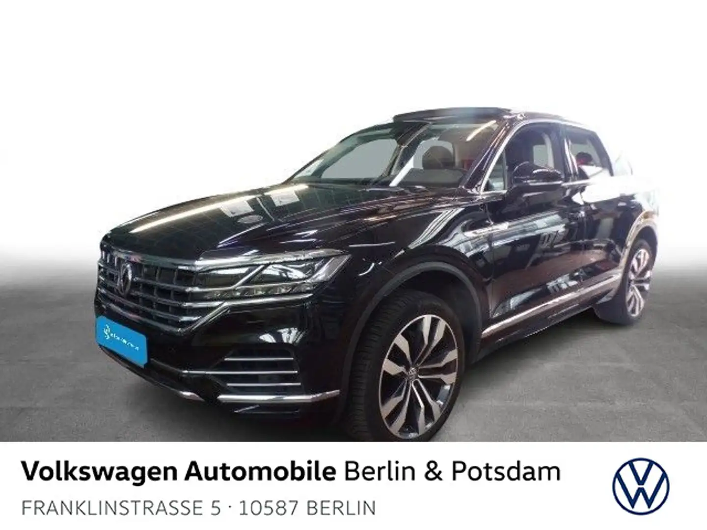 Volkswagen Touareg 3.0 V6 TDI Elegance Pano AHK Standhzg. Noir - 1