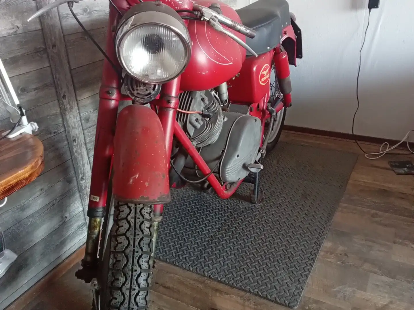 Moto Guzzi Lodola 175 cc sport Rood - 2