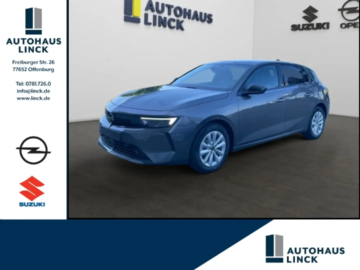 Opel Astra L Edition 1.2 Turbo EU6e LED Navi Keyless Grau - 1