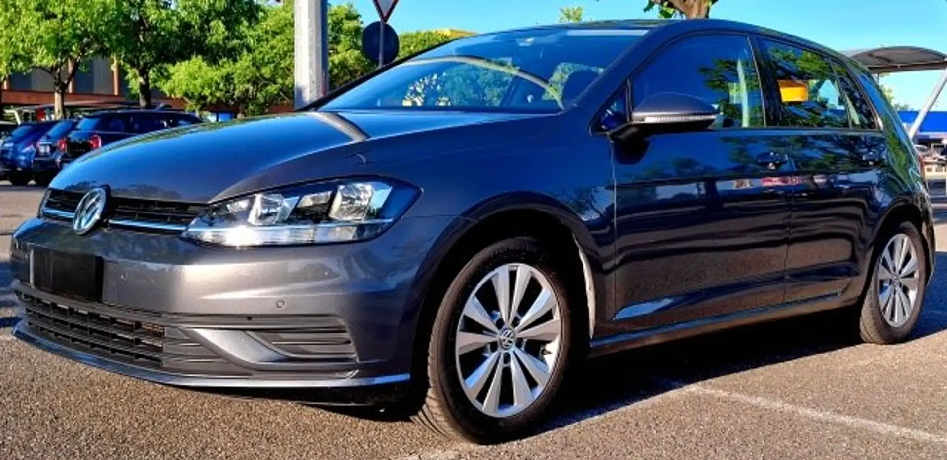 Volkswagen Golf Golf VII 2017 5p 5p 1.6 tdi Trendline 115cv Grigio - 1