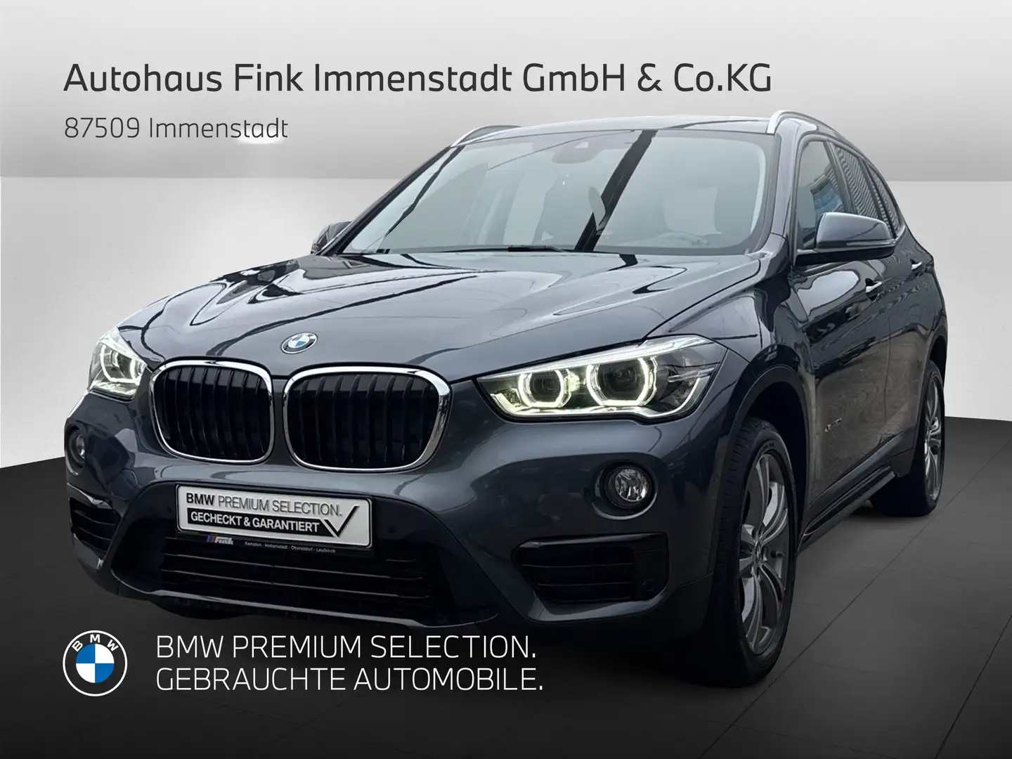 BMW X1 xDrive20i A Sport Line LED Navi Tempomat Shz Gris - 1