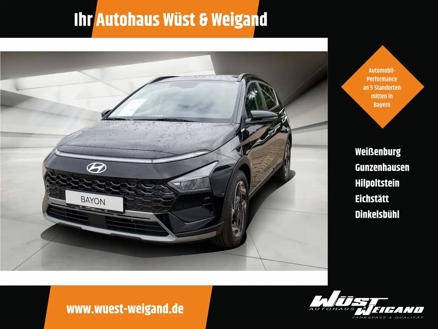 Hyundai BAYON Bayon 1.0 T-GDI A Prime Assistenz-P., SHZ,Navi Noir - 1
