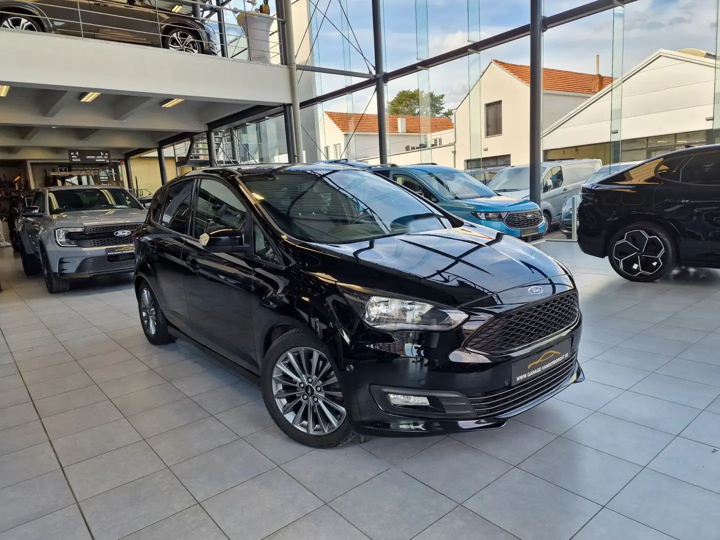 Ford C-Max SPORT BENZINE AUTOMAAT Zwart - 1