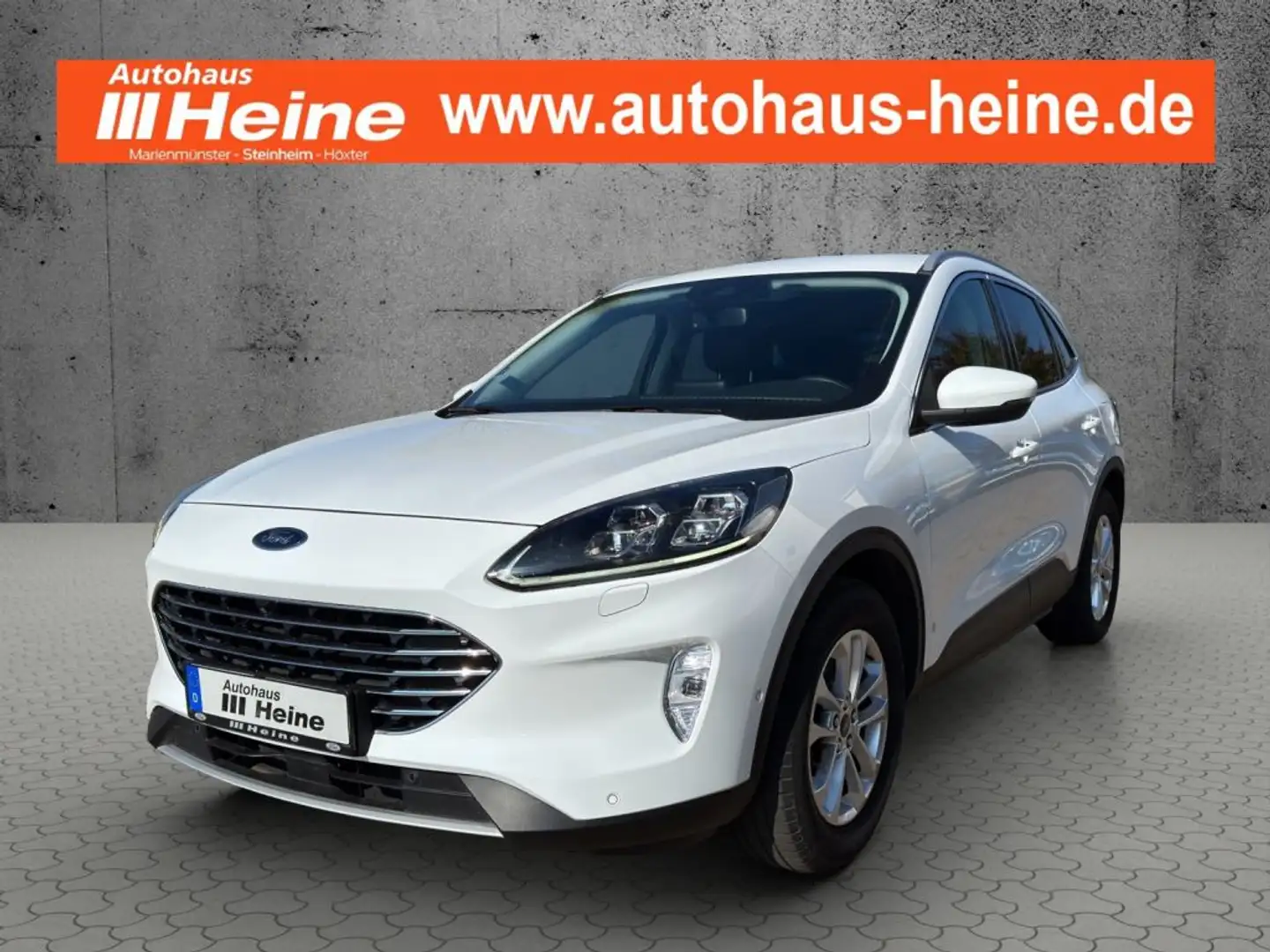 Ford Kuga TITANIUM X 1.5 Ltr. 150 PS *ACC*AHK* Weiß - 1