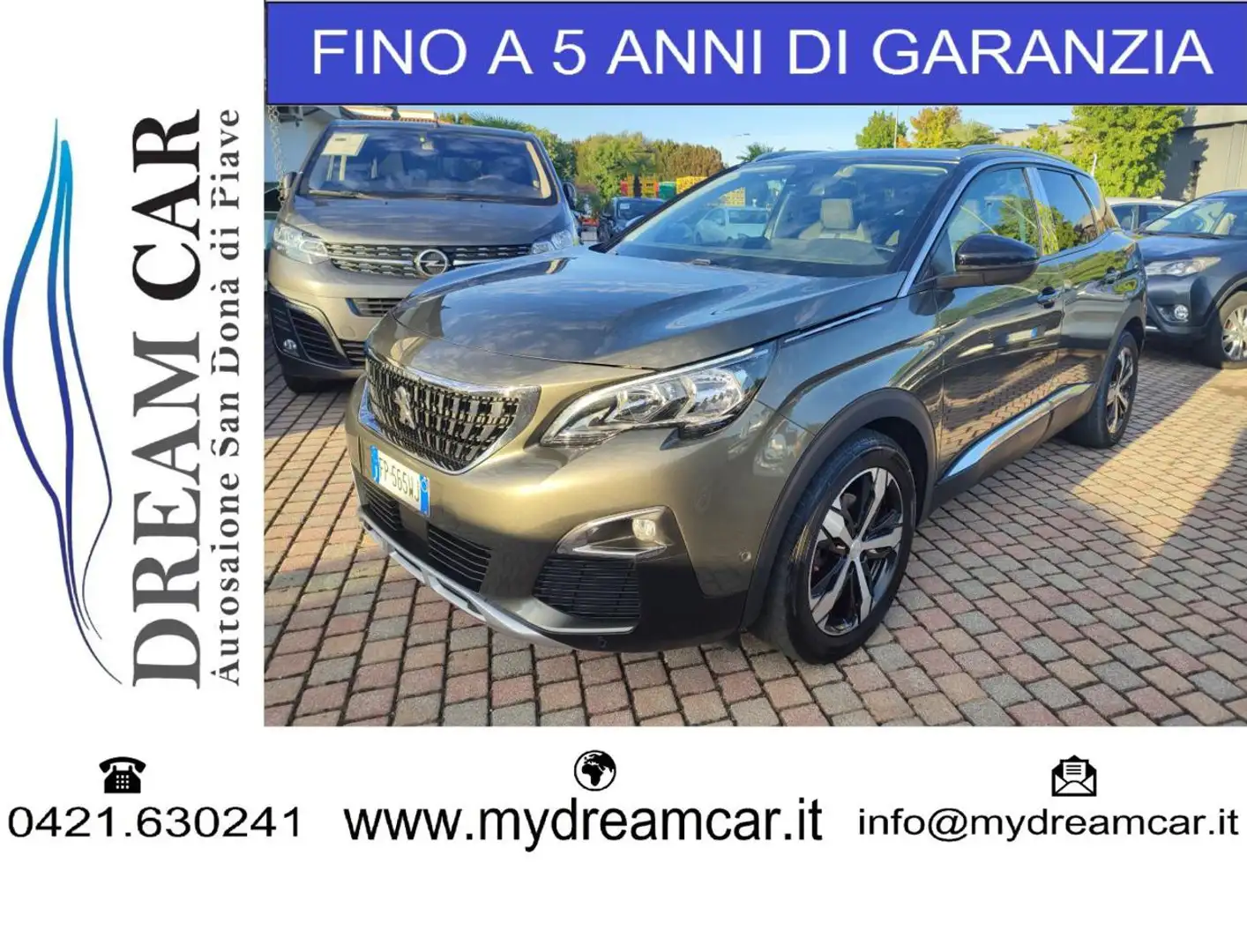Peugeot 3008 BlueHDi 130 S&S Allure Vert - 1