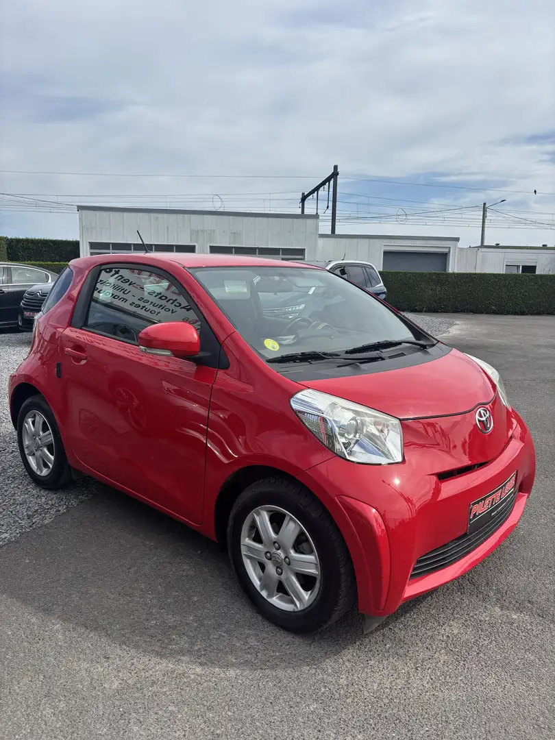 Toyota iQ 1.0i VVT-i Luna Multidrive Rouge - 2