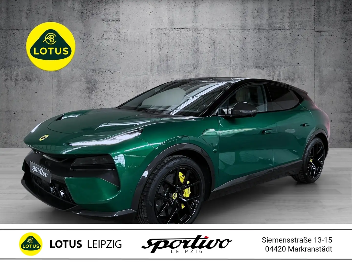 Lotus Eletre R *Sonderleasing* *Lotus Leipzig* Зелёный - 1